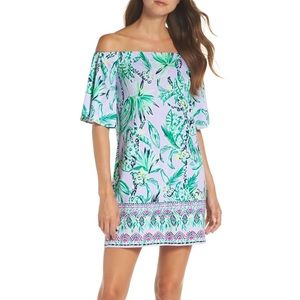 Fawcett off the shoulder lily dress